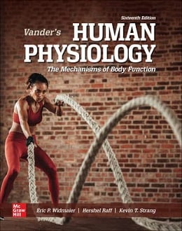 دانلود کتاب فیزیولوژی انسانی وندر Vander’s Human Physiology, 16ed