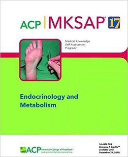 دانلود کتاب MKSAP 17 : غدد درون ریز و متابولیسم MKSAP (R) 17 Endocrinology and Metabolism, 17ed