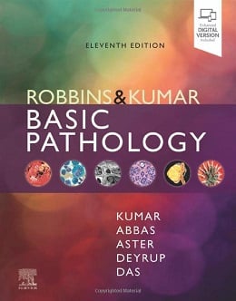 دانلود کتاب پاتولوژی پایه رابینز و کومار Robbins & Kumar Basic Pathology, 11ed
