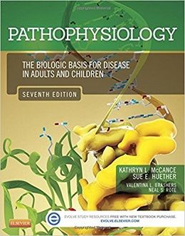 دانلود کتاب پاتوفیزیولوژی: اساس بیولوژیک بیماری در کودکان و بزرگسالان Pathophysiology: The Biologic Basis for Disease in Adults and Children, 7ed