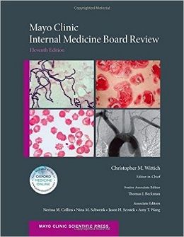 دانلود کتاب مرور بورد پزشکی داخلی کلینیک مایو Mayo Clinic Internal Medicine Board Review, 11ed