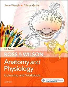 دانلود کتاب کار رنگی آناتومی و فیزیولوژی راس و ویلسون Ross & Wilson Anatomy and Physiology Colouring and Workbook, 5ed