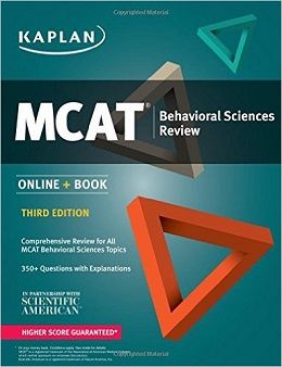 دانلود کتاب نقد و بررسی علوم رفتاری MCAT کاپلان MCAT Behavioral Sciences Review (Kaplan Test Prep), 3ed