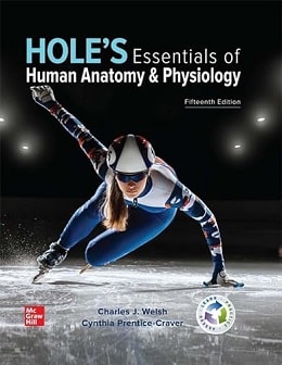 دانلود کتاب ملزومات در آناتومی و فیزیولوژی انسان هول Hole’s Essentials of Human Anatomy & Physiology, 15ed