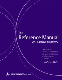 دانلود کتاب راهنمای مرجع دندانپزشکی کودکان AAPD 2022-23The AAPD Reference Manual of Pediatric Dentistry 2022-23